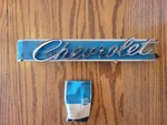 Nos 1966-68 Chevy Impala Trunk Lid & Tailgate Emblem 4227044 Genuine Gm. Fixed Price $165.00.