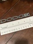 Mopar Body 1969 Dodge Dart Hood Emblem 1971 Trunk 2898866. Fixed Price $35.00.