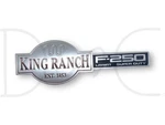 03-07 F250 F-250 King Ranch Lariat Super Duty Fender Badge Emblem Plate Lh Left. Fixed Price $45.00.