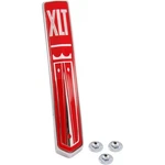 1973-76 Ford F-series Truck; Grille Emblem; "xlt" With Red Background. Fixed Price $114.99.