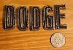 Oem 1968 Dodge Coronet; Grill Emblem; 5 Set Original No Pin. Fixed Price $34.99.