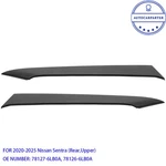 For 2020-2025 Nissan Sentra Rear Left & Right Upper Quarter Trim Interior Panel. Fixed Price $79.79.