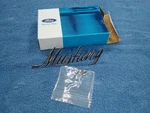 1969 Nos Oem Ford Mustang Fender Script Emblem Fastback 390 428. Fixed Price $89.99.