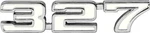 1969 327 Front Fender Emblem Camaro Rh Lh Each. Fixed Price $27.28.