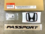 Genuine Honda 19-22 Passport Rear Gloss Black Logo Emblem Set 08F20-TGS-100. Fixed Price $71.95.