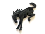 2021-2025 Ford Bronco Tailgate Horse Emblem In Gloss Blackout PT-M2DZ-9942528-B. Fixed Price $35.95.