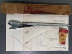 Nos Oem 1960 Ford Galaxie Fairlane 500 Hood Ornament Kit C0AB-16905-A Fomoco. Fixed Price $95.00.