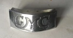 1940S Gmc Grille Emblem Badge. Fixed Price $210.00.