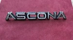 Classic Opel Ascona Metal Car Rear Boot Badge 9282 714 1251573 Free Postage. Fixed Price $9.88.