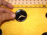 Mercedes Oem 82-85 R107 380SL Steering Wheel Center 1/4" Black Star Only. Fixed Price $27.50.