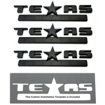 3PC 3D Texas Edition Emblem For Gm Chevy Silverado Sierra Truck Universal Decal. Fixed Price $14.39.