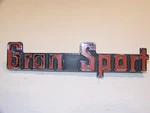 1965 Buick Gran Sport Emblem Oem #4545589 Skylark Riviera. Fixed Price $49.99.