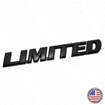 For Highlander Sienna RAV4 Limited Letter Rear Liftgate Emblem Badge Matte Black. Fixed Price $13.99.