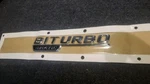Genuine Mercedes-benz Model Badge 205-817-25-01 Biturbo Oem Part Nos. Fixed Price $77.84.