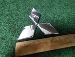 2004 2008 09 10 2011 Mitsubishi Endeavor Front Grille Badge Emblem Cracked 7S1. Fixed Price $14.99.