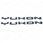 2PC 2021 -26 Gmc Yukon Door Nameplate Logo Letter Badge Emblem Xl Glossy. Fixed Price $37.85.
