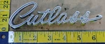 Oldsmobile Cutlass Circa '67 Script Fender Emblem 395064 4179. Fixed Price $15.00.