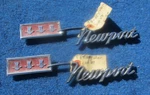 1967 Chrysler Newport Quarter Panel Emblem Ornament Script Pr. Oem Mopar 2783583. Fixed Price $29.99.