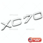 Volvo XC70 Rear Liftgate Letter Logo Badge Nameplate Emblem Sport Chrome. Fixed Price $27.99.