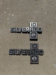 1981-1988 Chevy Silverado 10 Front Fender Emblems Truck Blazer No Studs. Fixed Price $44.99.