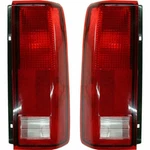Tail Light Lens And Housing Set Of 2 Lh & Rh Side Fits Safari Chevrolet Astro. Fixed Price $99.36.