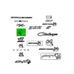 Mopar 68497469AA Fender Emblem For 2021 2023 Challenger Dodge. Fixed Price $169.42.