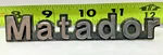 Used Oem Amc Emblem Badge Name Plate W/pins 3672054 1974-1978 Matador (683). Fixed Price $24.95.