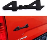 1PACK Metal Car 4X4 Emblem 3D Chrome Badge Decal Sticker New Matt Black. Fixed Price $11.35.