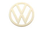Volkswagen Front Badge Cream Logo 17.5CM Vw T2 Bay 1973-1979 211853601E. Fixed Price $39.97.