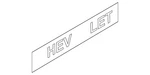 Genuine Gm Nameplate 96410050. Fixed Price $17.46.