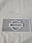 Shield Emblem 24+ Harley Road/street Radiator White Onyx Pearl Grill 57100444. Fixed Price $125.00.