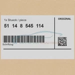 Genuine Bmw 51148545114 - Lettering K1600GT. Fixed Price $71.26.