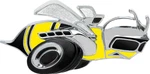 Oer Zinc Diecast Bumble Bee Hood Emblem For 1970 Dodge Coronet. Fixed Price $69.98.