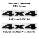 Fits 11-21 Grand Cherokee Emblem Gloss Black 3D Letters Universal Fitment 4PC. Fixed Price $10.99.