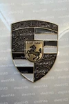 Porsche 992 Macan Panamera Taycan "turbonite" Hood Crest Emblem. Fixed Price $79.00.
