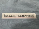 New Oem Tesla Dual Motor Performance Badge 1474559-00-A. Fixed Price $29.36.