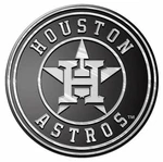 Team Promark Mlb Houston Astros Chrome Automobile Emblem, 4" X 3". Fixed Price $11.88.
