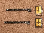 97 98 99 00 01 Lincoln Town Car D'elegance E&g Classic Roof Pillar Emblem Set. Fixed Price $39.99.