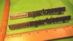 BU65 Pontiac Lemans Sport Coupe Fender Emblems Vntage 1973-7 #490626. Fixed Price $9.99.