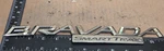 Oldsmobile Bravada Smart Trak Circa '03 Rear Golden Emblem 15001726 X200. Fixed Price $15.00.