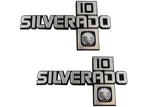 Brothers Trucks FE87SV1 Chevy Fender Emblems, Silverado 10, Pair, 1981-1987. Fixed Price $101.95.