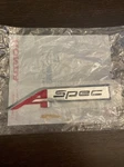 Oem Acura Honda Mdx Tlx "a-spec" Front Fender Emblem 75717-TYS-A01. Fixed Price $34.99.