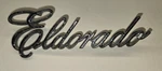 1979-85 Cadillac "eldorado" Fender/roof Emblem (gm Part #1614599) Original. Fixed Price $19.95.