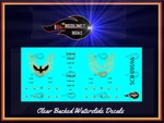 1/64 '77 Firebird 'gold Phoenix Decal Set' SCR-0959A. Fixed Price $7.00.