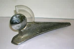 Ford Hood Ornament 1949-1951 Vintage Shoebox Chrome W/ Lucite Fin #7981. Fixed Price $49.95.