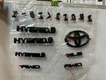 Toyota Highlander Xle Awd Hybrid Black Emblem Overlay Kit PT948-48207-02. Fixed Price $139.99.