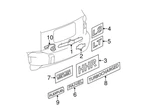 Deck Lid Hhr Name Plate - Genuine Gm (22732493). Fixed Price $19.99.
