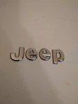 1993 - 1995 Jeep Grand Cherokee Chrome Emblems Hood/tailgate. Fixed Price $28.99.
