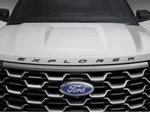 Explorer 2020-2026 Black Lettering Hood Badge Bonnet Decal Emblem Easy Install. Fixed Price $99.00.