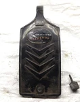 Vintage Mercury Mark MK55E Outboard Faceplate, Front Cowl & Screw. Fixed Price $55.00.